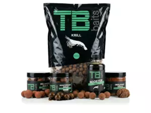 TB Baits Boosterované Boilie Krill 120g 20-24 mm