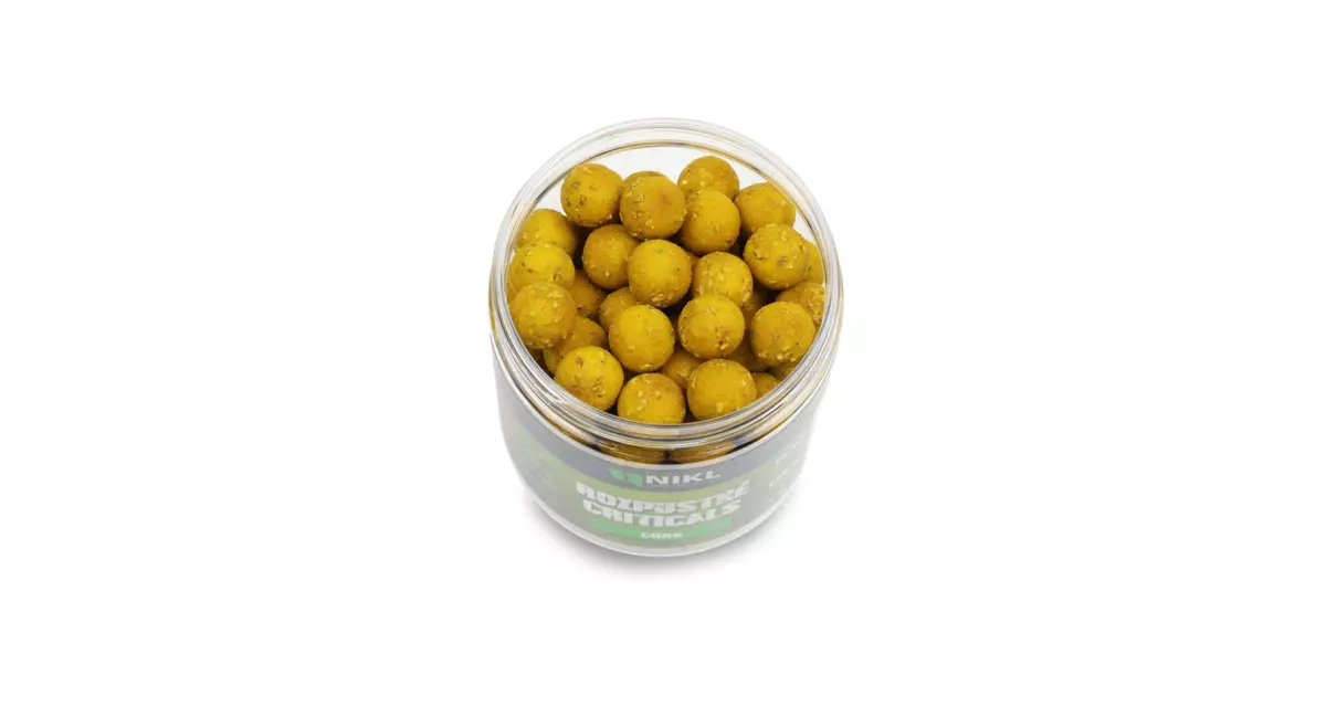 Nikl Rozpustné Criticals boilie Corn 250ml