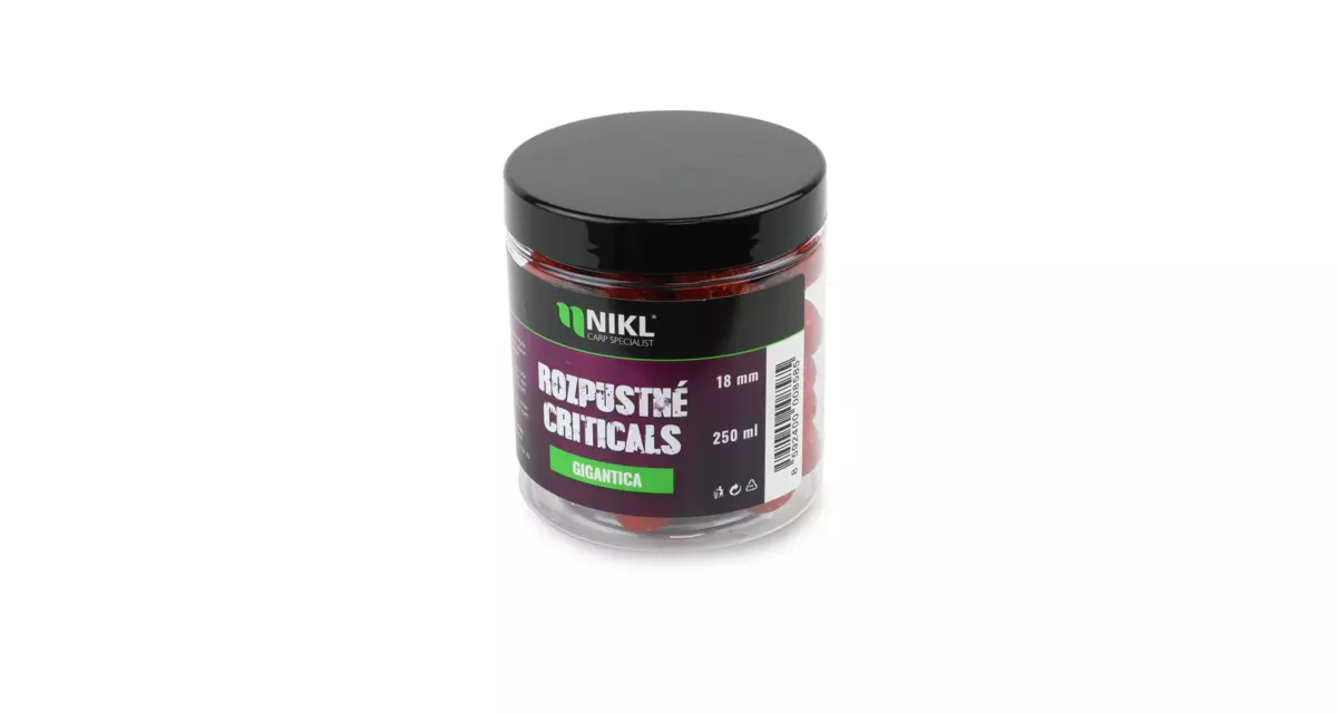 Nikl Rozpustné Criticals boilie Gigantica 250ml