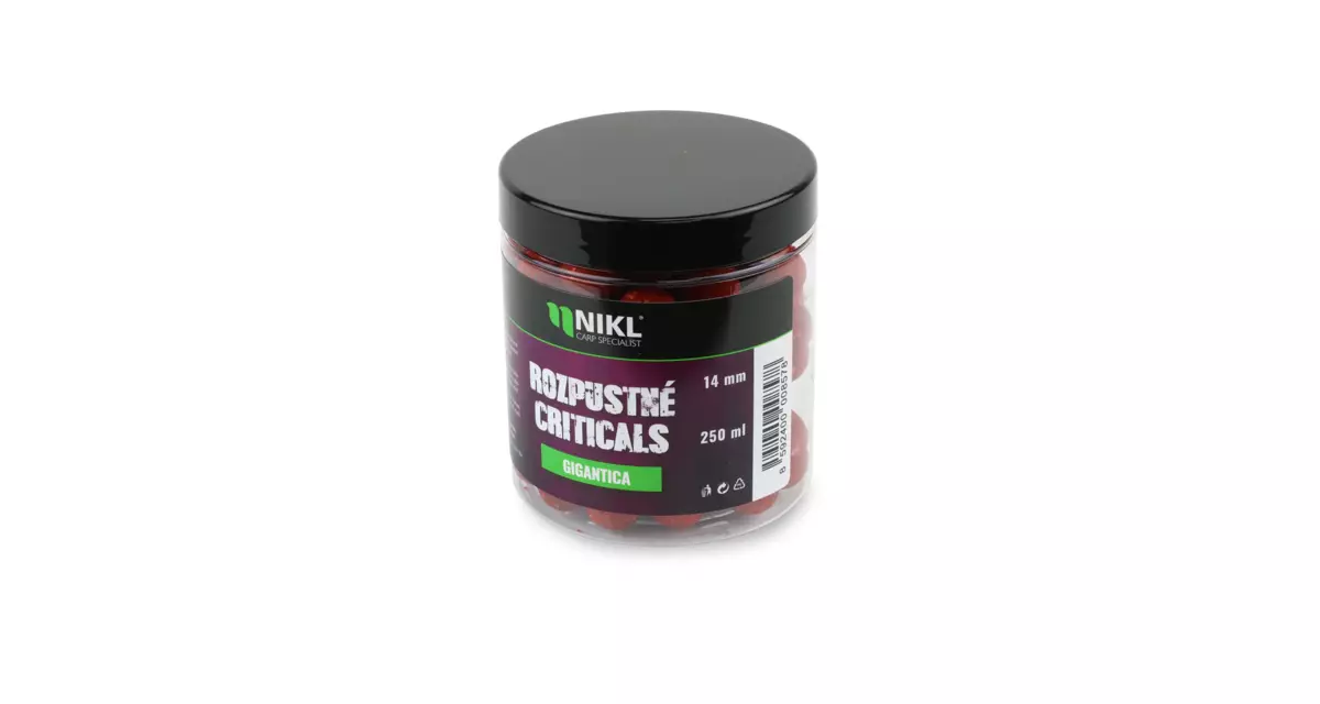 Nikl Rozpustné Criticals boilie Gigantica 250ml