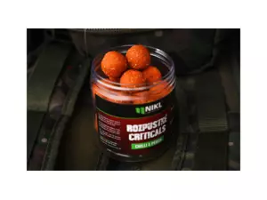 Nikl Rozpustné Criticals boilie Chilli & Peach 250ml