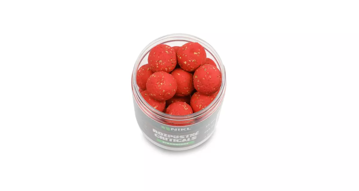Nikl Rozpustné Criticals boilie Strawberry 250ml