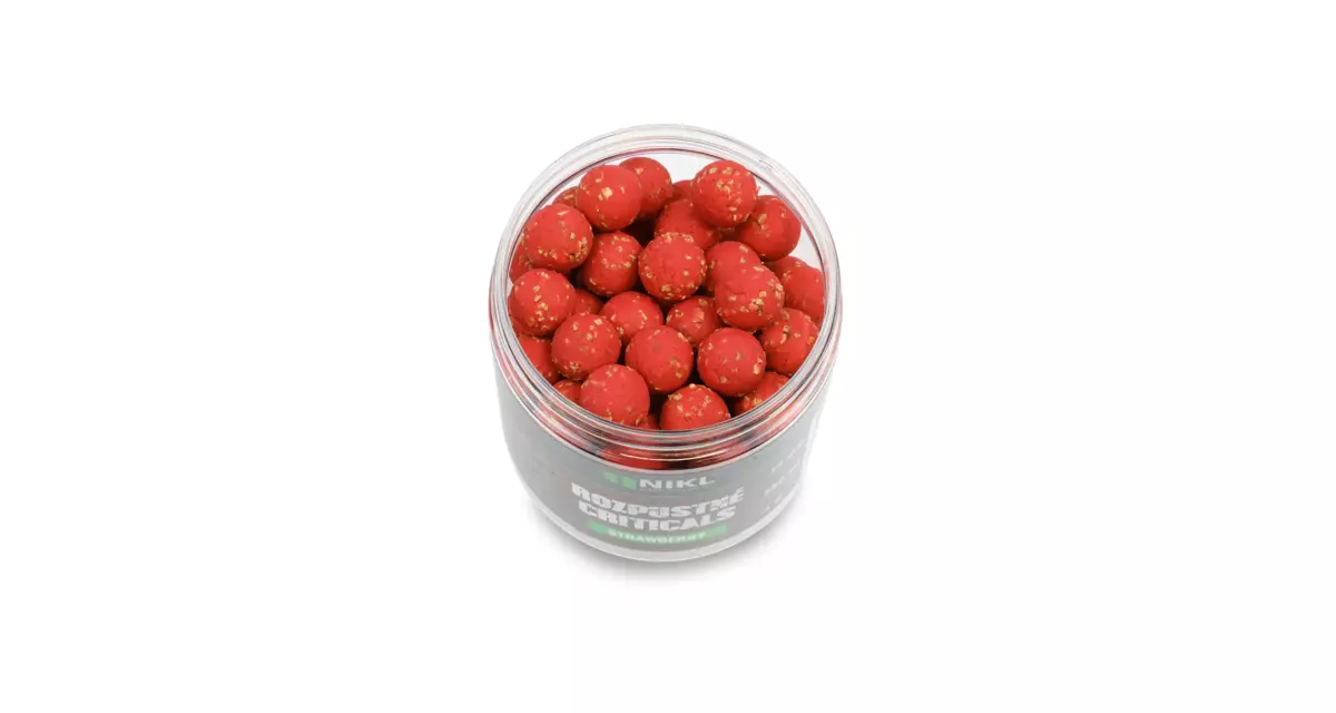 Nikl Rozpustné Criticals boilie Strawberry 250ml