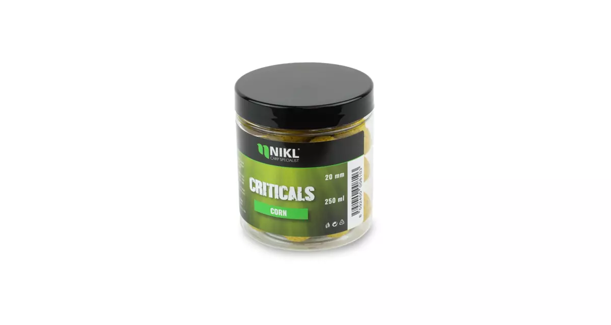 Nikl Criticals boilie Corn 250ml