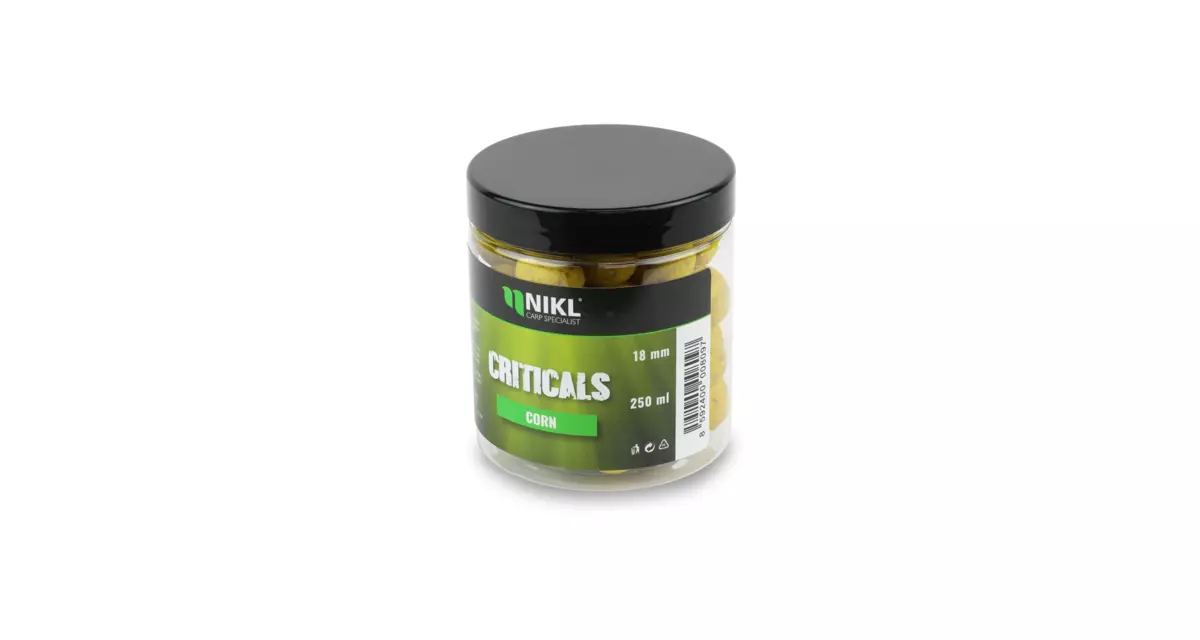 Nikl Criticals boilie Corn 250ml