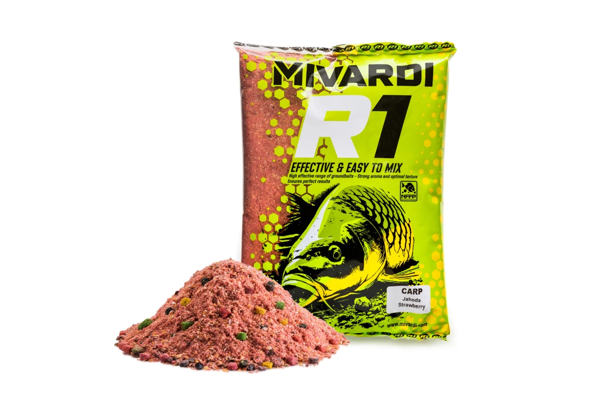 MIVARDI R1 CARP - Jahoda 1,4kg