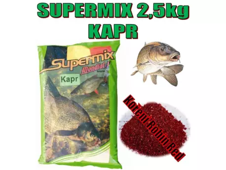 MONDIAL F Krmení Supermix Kapr Koření Robin Red 2,5kg