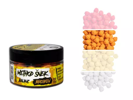 CSV Method Šnek Feeder Balanc - 22 g/Broskev