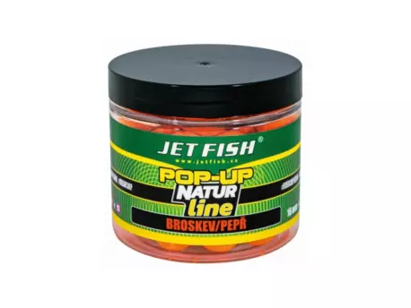Jet Fish Natur line POP UP 16 mm : BROSKEV / PEPŘ
