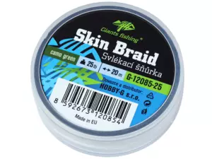 Giants fishing Svlékací šnůra Carp Line Skin Braid Camo green, 20m