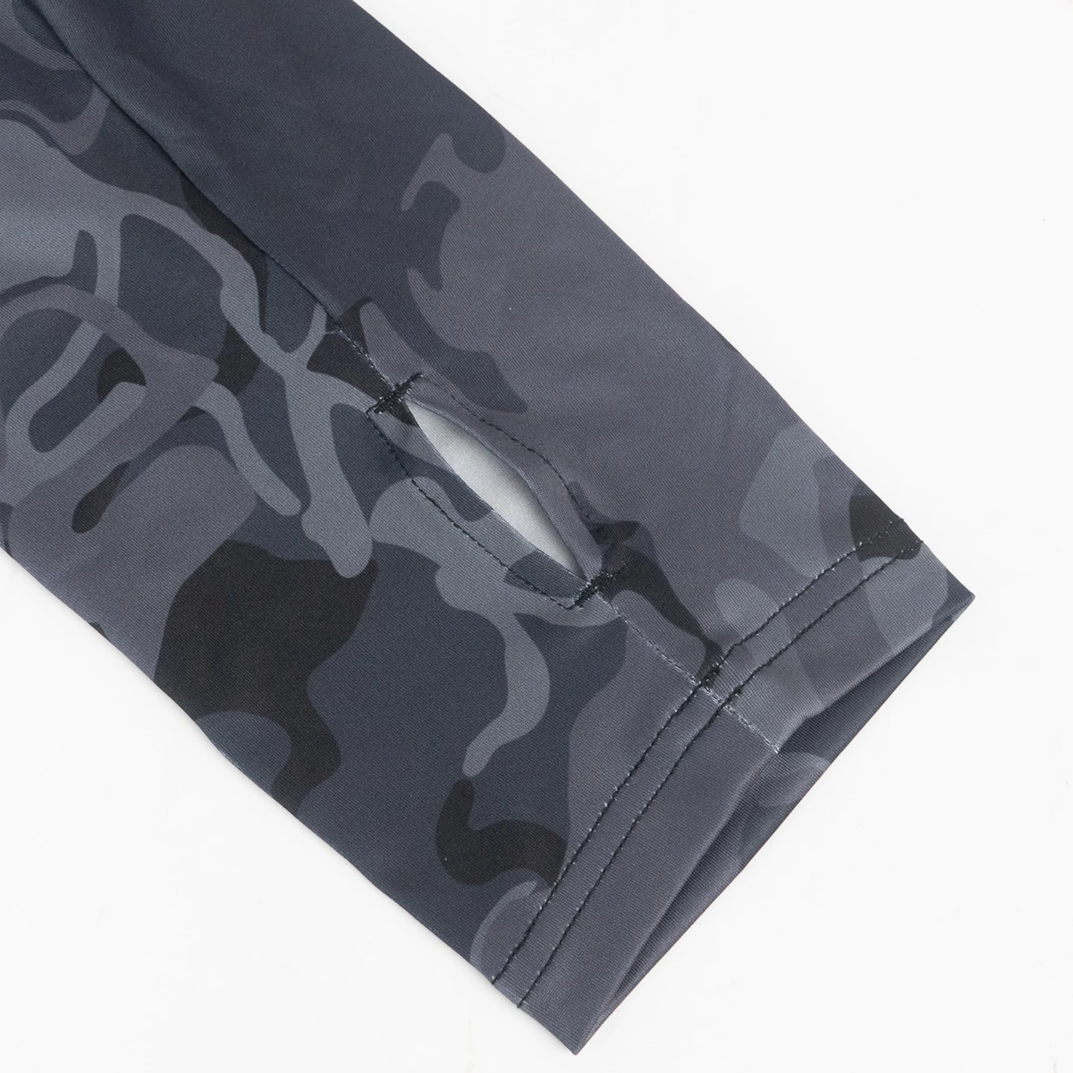 Giants fishing Funkční tričko s dlouhým rukávem UV50+Hoodie Camo Grey