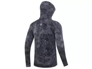 Giants fishing Funkční tričko s dlouhým rukávem UV50+Hoodie Camo Grey