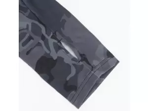 Giants fishing Funkční tričko s dlouhým rukávem UV50+Hoodie Camo Grey