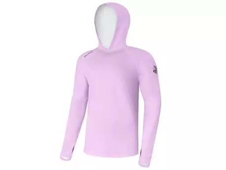 Giants fishing Funkční tričko s dlouhým rukávem UV50+Hoodie Purple