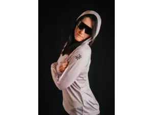 Giants fishing Funkční tričko s dlouhým rukávem UV50+Hoodie Purple