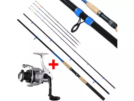 Giants fishing Prut CLX MK2 Feeder 3.3m,80g + Naviják Spark 4000FD