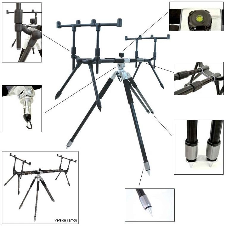 STARBAITS Stojan na pruty CHAOS XT CAMOU