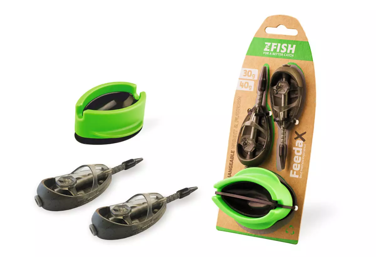 ZFISH Method Feeder Set Feeda X 30,40g + formička
