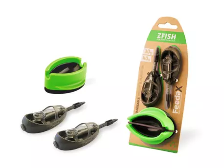 ZFISH Method Feeder Set Feeda X 30,40g + formička