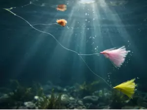 Sada umělých mušek Delphin FLY / 10ks