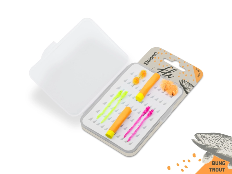 Sada umělých mušek Delphin FLY / 10ks