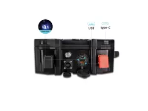 Haibo baterie - Rock LiFEPO4 baterie 12V 100Ah camou USB 10A