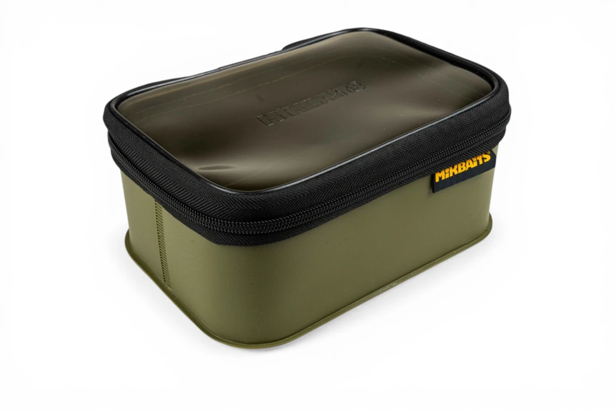 MIKBAITS Kelímky a kbelíky - Pouzdro na nástrahy Bait Box + 6 kelímků