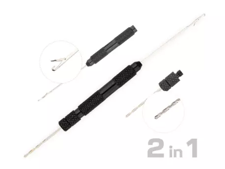 ZFISH Jehla a vrtáček Baiting tool 2v1