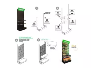 ZFISH Akční Set Produktů 5+ Prodejní Regál Zdarma!