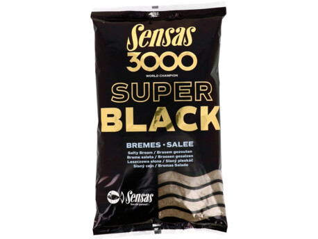 SENSAS Krmení 3000 Dark Salty Bremes (cejn-černý-slaný) 1kg