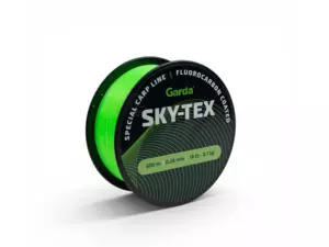 Garda vlasce - SKY-TEX fluo zelený 600m 0,28mm 8,1kg