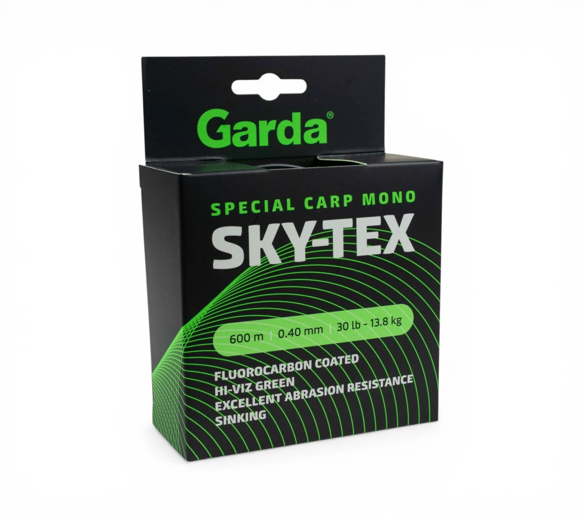 Garda vlasce - SKY-TEX fluo zelený 600m 0,40mm 13,8kg