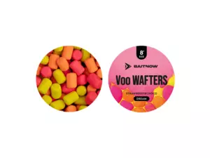 BaitNow Method Feeder VOO Wafters Dream Jahoda Čokoláda 8mm 21g