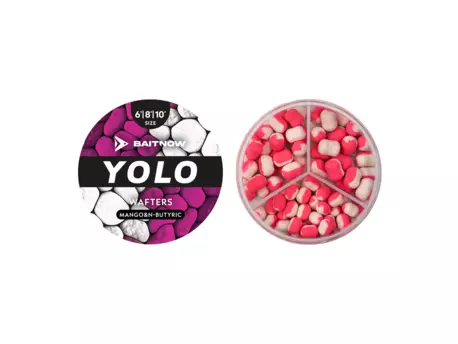 BaitNow Method Feeder YOLO Wafters Mango n-kyselina máselná 6,8,10mm 24g