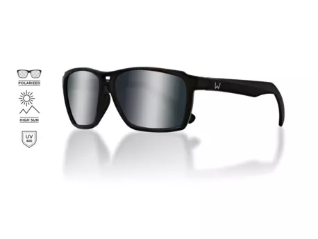 Westin Polarizační brýle W6 Street 150 Matte Black LB Smoke LM Blue White AR Blue