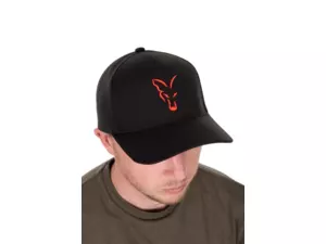 Fox Kšiltovka Collection Baseball Cap Black Orange