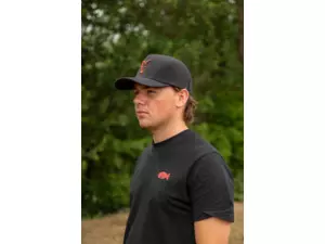 Fox Kšiltovka Collection Baseball Cap Black Orange