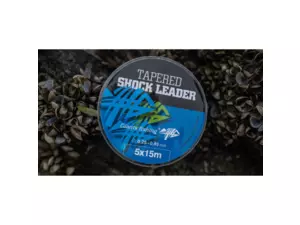 Giants fishing Ujímaný šokový vlasec Tapered Shock Leader 5 x 15 m / 0,35 - 0,65 mm