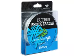 Giants fishing Ujímaný šokový vlasec Tapered Shock Leader 5 x 15 m / 0,35 - 0,65 mm
