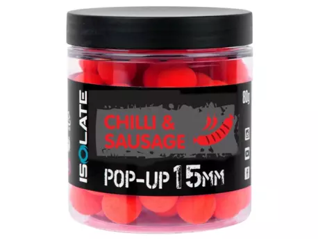 Shimano Plovoucí Boilie Isolate Pop-Up Chilli Sausage Fluo Red 15mm