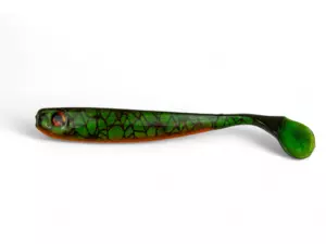 YACCUZA HAND MADE nástrahy - XXL KILLER UV Green Crocodile 25cm 98g 1ks