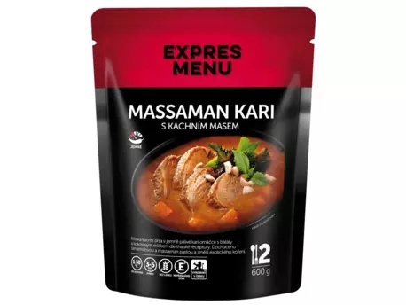 EXPRES MENU Massaman kari s kachním masem