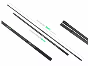 ZFISH Podběráková Tyč Vortex 1.8m Landing Net Handle