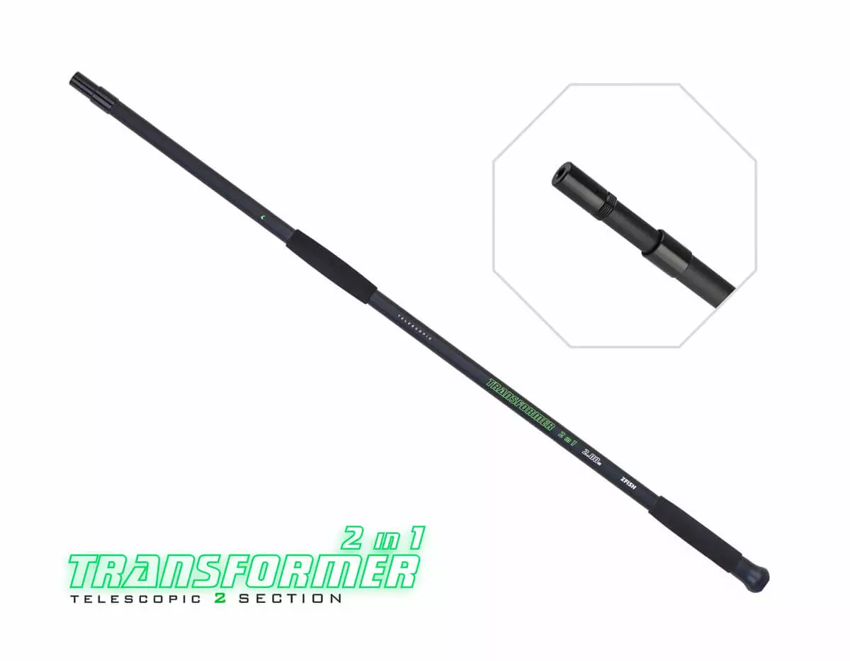 ZFISH Podběráková Tyč Transformer 2m Landing Net Handle