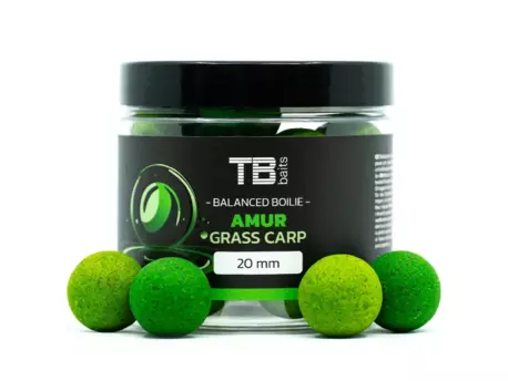 TB Baits Vyvážené Boilie Balanced + Atraktor Amur 100 g 24 mm