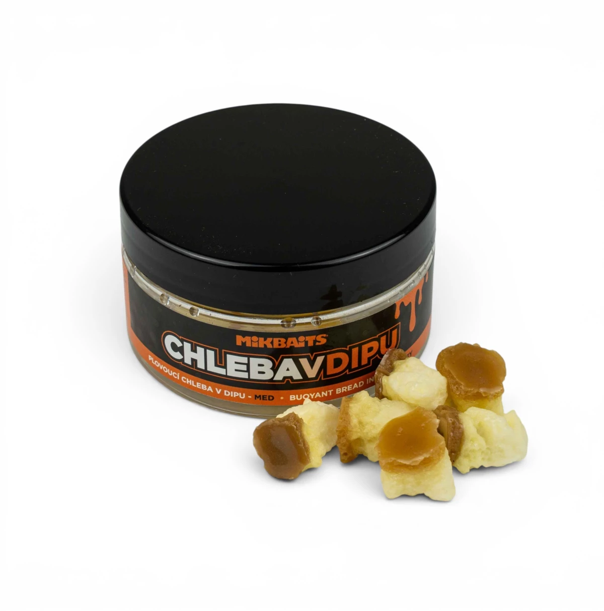 MIKBAITS Chleba plovoucí v dipu - Med 6ks