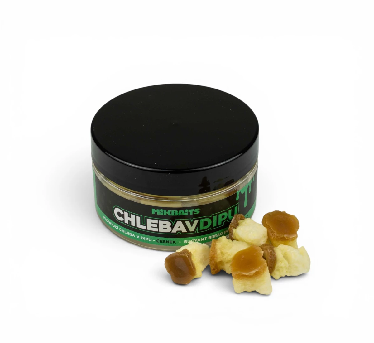 MIKBAITS Chleba plovoucí v dipu - Česnek 6ks