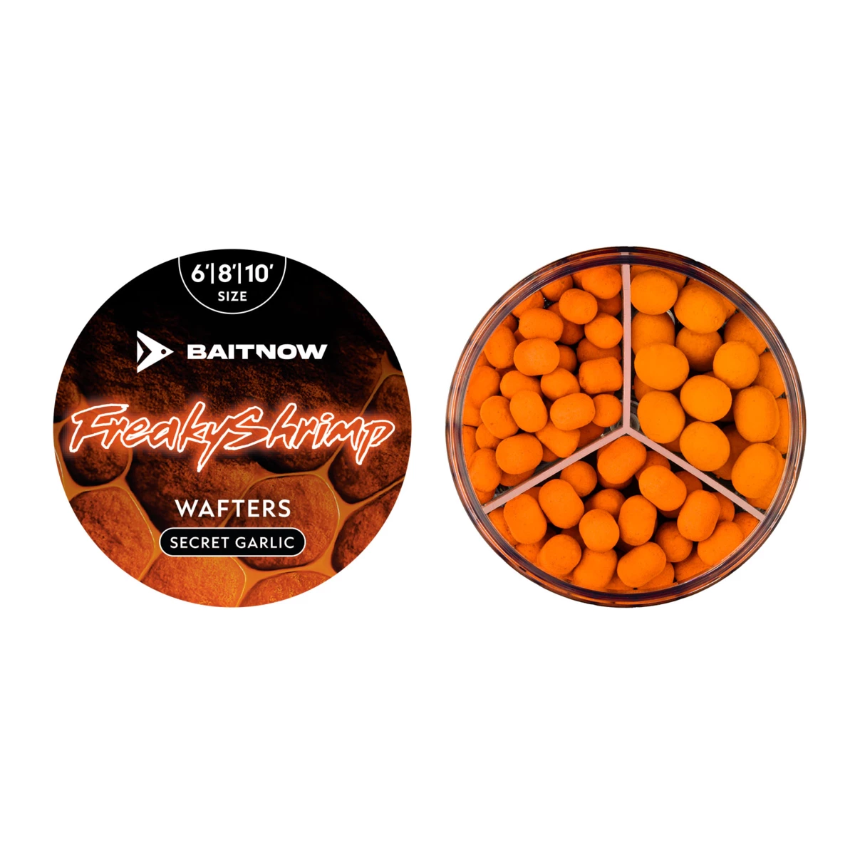 BaitNow Wafters Freaky Shrimp Secret garlic 6/8/10mm 24g