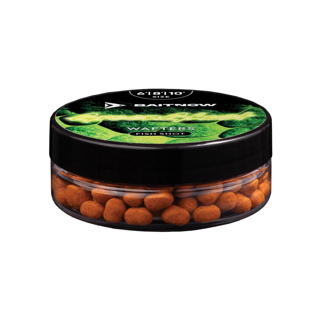 BaitNow Wafters Green Ghost Fish Shot 6/8/10mm 24g