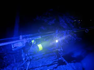 Giants fishing Vlasec Fluo Power UV-Yellow 600m